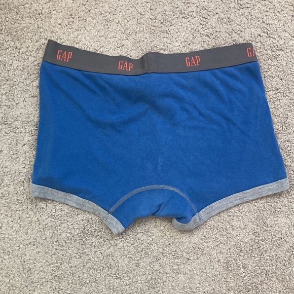 GAP Underwear & Socks Gap Medium Boxer Briefs In Blue With Orange